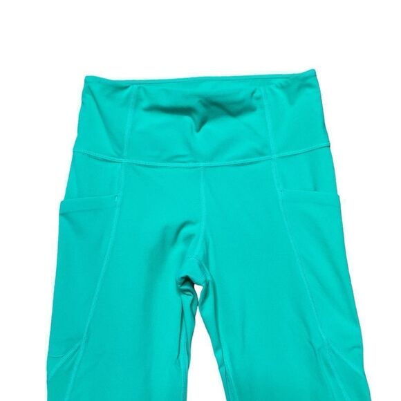 ATHLETA Chaturanga Tights 7/8 Length Green Size Small - Picture 3 of 6